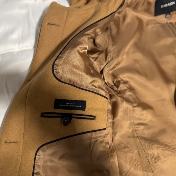 Aritzia Babaton women wool coat Camel color size S - Picture 3 of 6